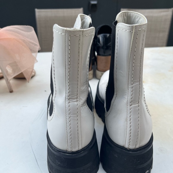 Alexander McQueen Leather Platform Boots - Picture 5 of 5